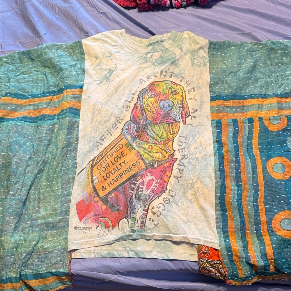 The Mountain Multicolor Dog Therapy T-Shirt